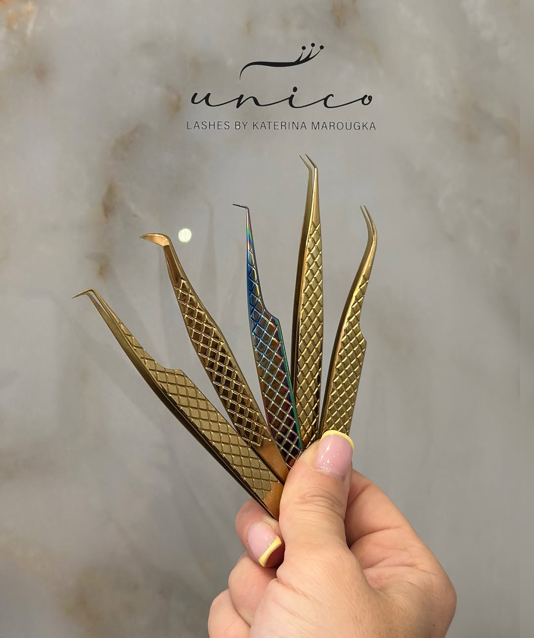Unico Precision Lash Tweezers – Pro Artist Collection